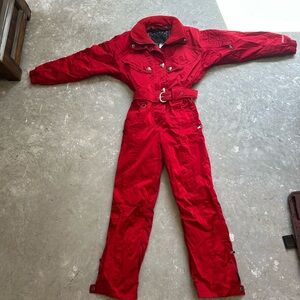 Spyder Red Insulated Ski Jacket - Embroidered
